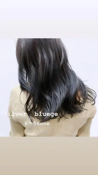 ミディアム カラー ヘアアレンジ ミニボブ/ブリーチ 🌈MISATOのヘアスタイル