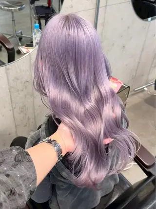カラー ⭐️ハイトーン⭐️ 💕SAKURA💕のヘアスタイル