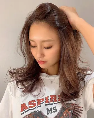 ロング カラー box mico. mutsumiのヘアスタイル