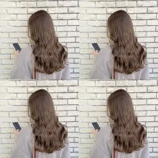 ロング カラー 成瀬スパイラル パーマ清水大隼のヘアスタイル