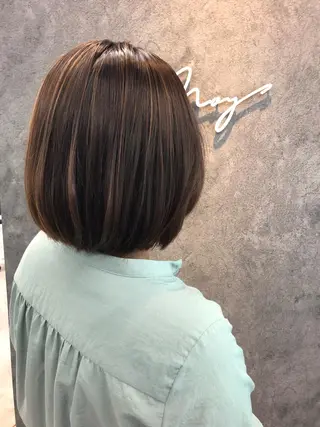 ミディアム Noyヨシモト ヒロトのヘアスタイル