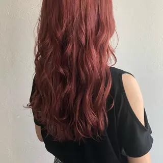 ロング カラー ヘアアレンジ トップスタイリスト 🧸中島梨穂🧸のヘアスタイル