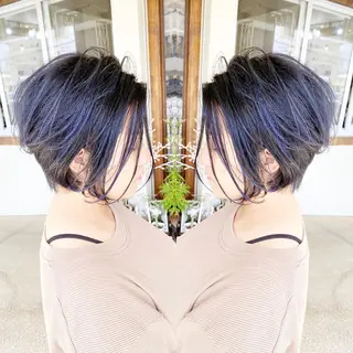 ショート カラー grand juteのヘアスタイル