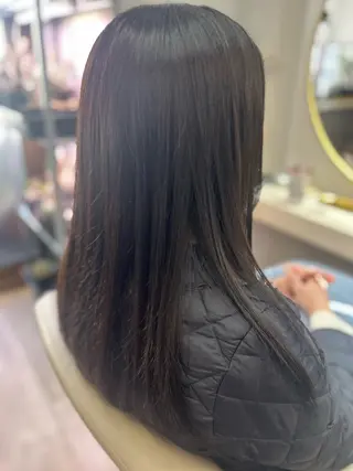 セミロング 池田 太一のヘアスタイル
