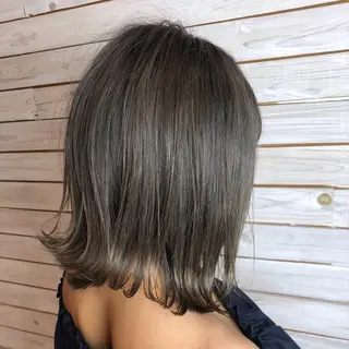 ミディアム カラー ✨大人美人ショート✨ 店長 藤井一輝のヘアスタイル
