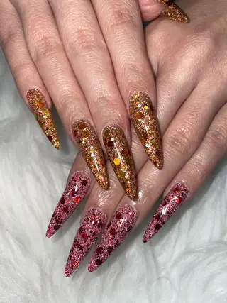 ネイル スカルプ狂 🩵Enamiのネイルデザイン