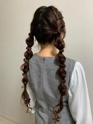 ヘアアレンジ Kikuchi Eriのヘアスタイル
