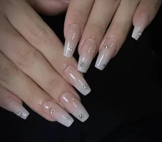 ネイル By moonネイル 🌷ワンホン/韓国風のネイルデザイン