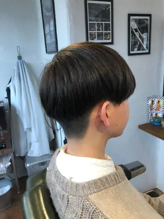ショート メンズ 冨士川 英樹のヘアスタイル