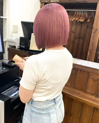 ショート カラー 🦋メンズカット/パ ーマモデル紀輔🦋‪のヘアスタイル