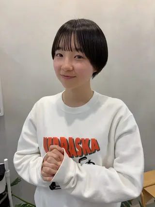 ショート 青木 優歩のヘアスタイル