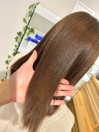 ロング 縮毛矯正の達人 山北　　直哉のヘアスタイル