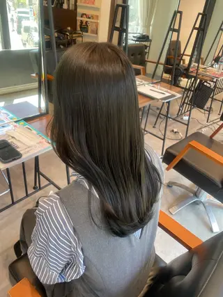ミディアム カラー ヘアアレンジ ・˚✧すずね˚✧* lucia(ルチア)のマツエク・マツパデザイン