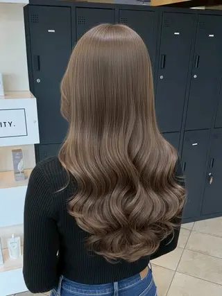 ロング カラー 🫧カラーモデル募集 純菜🫧のヘアスタイル