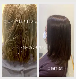 パーマ 佐藤 沙也輝のヘアスタイル