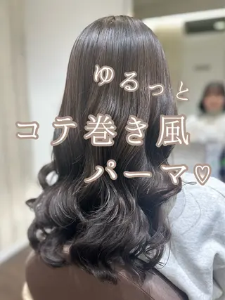 ロング 韓国カラーお任せ❤️ アサコサユリ🎀の眉毛・アイブロウイメージ