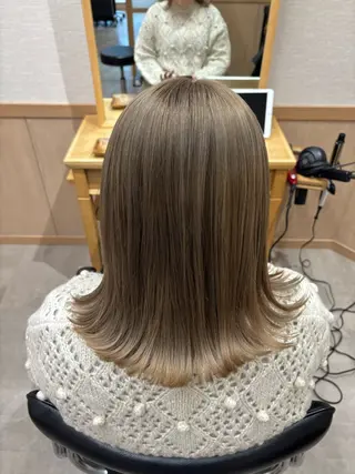 ミディアム カラー miho 🌼🌼🌼のヘアスタイル