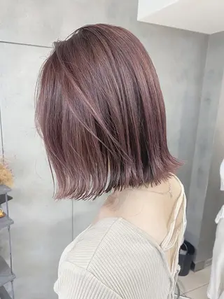 ミディアム 透明感カラー / Rio👶🏻💞のヘアスタイル