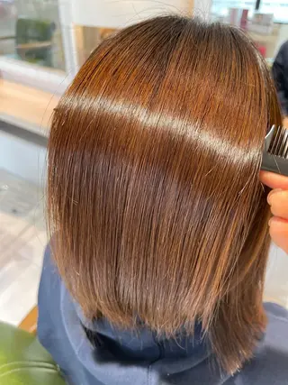 ミディアム EARTH 志木店のヘアスタイル