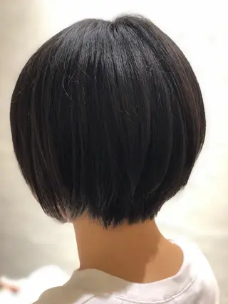 ショート 菊池 幹のヘアスタイル