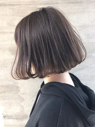 ショート カラー パーマ 🫧美髪矯正/ 髪質改善/藤平健太のヘアスタイル