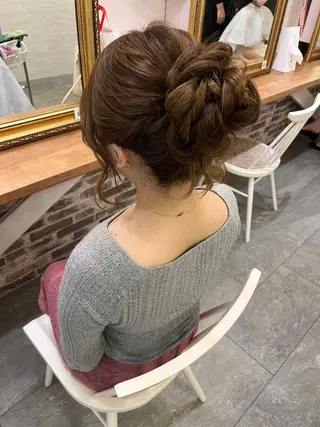 ヘアアレンジ 鈴木 芽香のマツエク・マツパデザイン