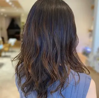 ロング 横 田のヘアスタイル