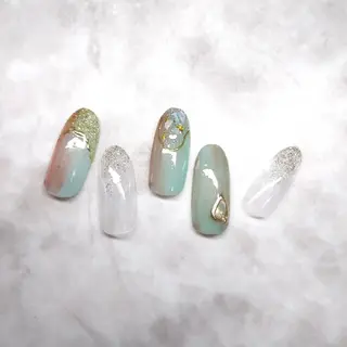 ネイル 栗東駅 徒歩10分 ネイルサロン ディアのネイルデザイン