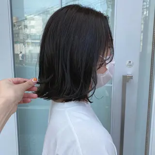 ミディアム カラー 柔らかいcolor 🌿harukaのヘアスタイル