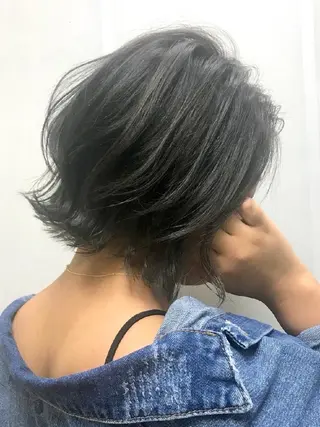 ショート カラー N°emirai溝口 MG 🌈梶谷龍吾のヘアスタイル