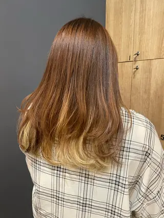 ロング 中島 真里奈のヘアスタイル