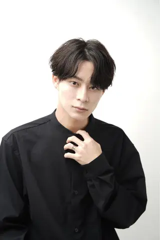 メンズ ✨メンズパーマ&大人 ショート✨　小野匠登のヘアスタイル