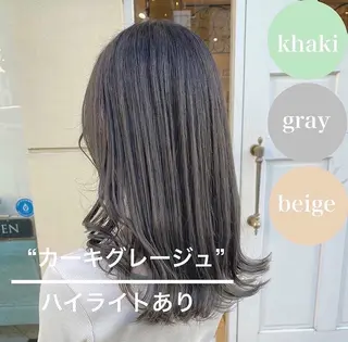 セミロング カラー 🇰🇷韓国レイヤー 錦糸町【北山謙三】のヘアスタイル
