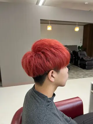 ショート カラー メンズ KEN 🌟のヘアスタイル