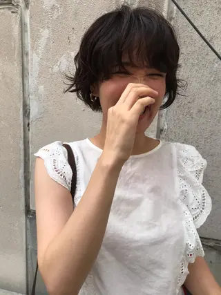 ショート さの あやねのヘアスタイル