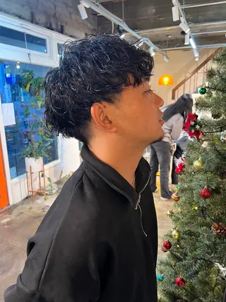 パーマ メンズ くまざき　なな /メンズモデル募集のヘアスタイル