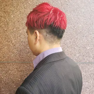 メンズ ショート カラー 美谷添(ミヤゾエ) まどか大人ヘアサロンのヘアスタイル