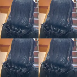 ミディアム カラー Minami. 🩵 再現性特化ヘアのヘアスタイル