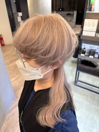 ロング ケアブリーチ🌟 ♢WATARU♢のヘアスタイル