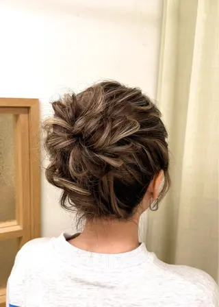 ロング ヘアアレンジ 褒められヘアメイク /‎ボブ女子🐶みおのその他イメージ