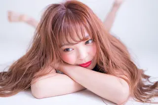 ロング カラー 小野 和摩のヘアスタイル