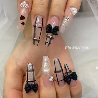 ネイル HANA 長さだしのネイルデザイン