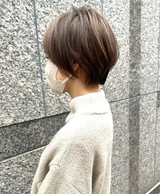 ショート カラー 美髪矯正・レイヤー 倉友哉のヘアスタイル
