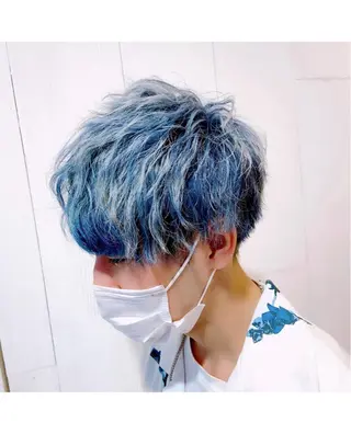 カラー 牛澤 優斗のヘアスタイル