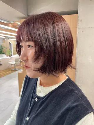 ミディアム カラー 🎀レイヤー/パーマ カラー/ai🎀のヘアスタイル