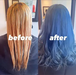 ロング 松谷 茜のヘアスタイル