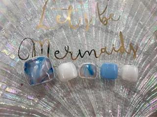 ネイル I-nailロング /ワンホン/キラキラのネイルデザイン