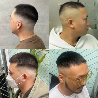 メンズ 渋谷/フェード/ 國分 翔のヘアスタイル
