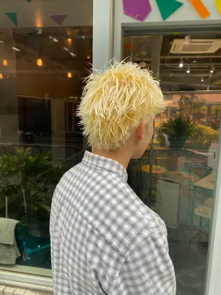 ショート カラー メンズ Riganuts王子 Hayato✂︎のヘアスタイル