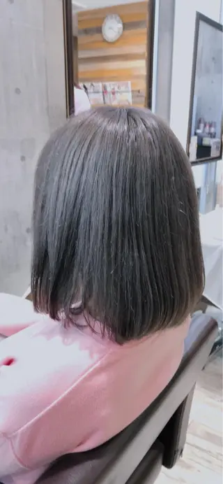 ショート カラー パーマ ヘアアレンジ メンズ キッズ ネイル マツエク・マツパ EnBlesS西宮 マンツーマン神道有基のヘアスタイル
